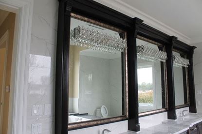 Mirrors with Wood Frames