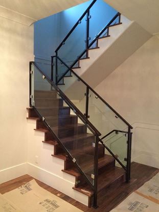 12mm Framed Glass Railing with Clips